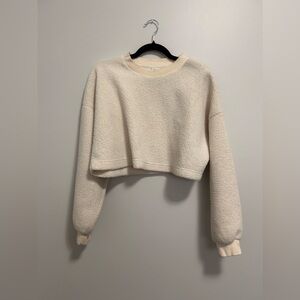 Aritizia Sunday Best Cropped Teddy Crew